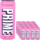 PRIME Energidryck Strawberry Watermelon 24-pack