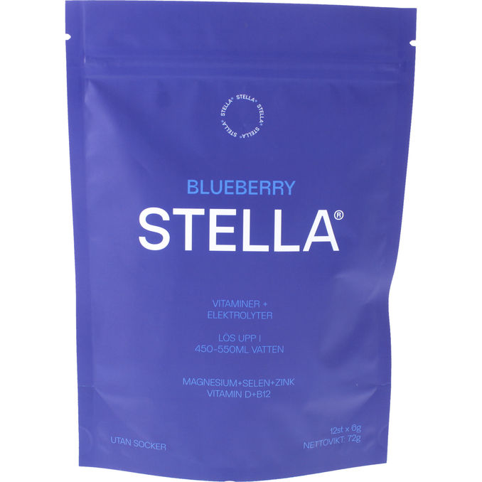 Stella Vitaminer + Elektrolyter Blåbär