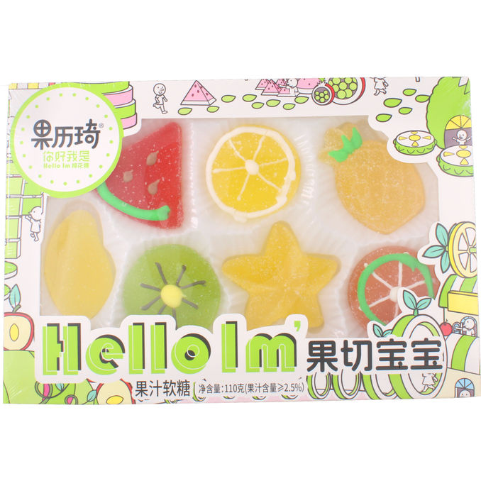 CN GLQ Hello Fruit Slice Cake