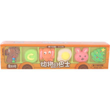 Marshmallow Forest Animal Bus