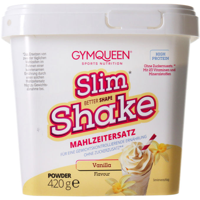 GYMQUEEN Slim Shake Mahlzeitersatz Vanille