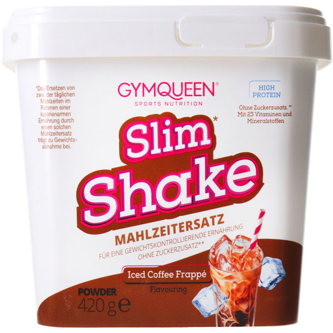GYMQUEEN Slim Shake Mahlzeitersatz Iced Coffe Frappé