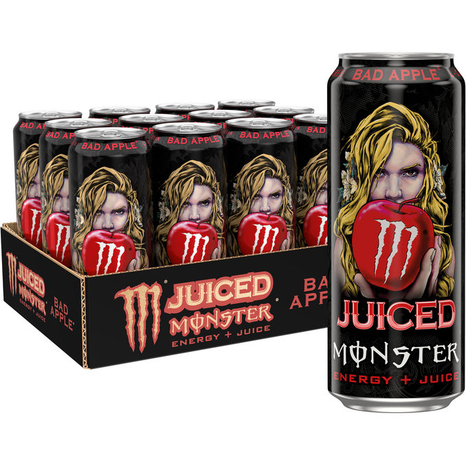 Monster Energy Bad Apple, 24er Pack (EINWEG) zzgl. Pfand)