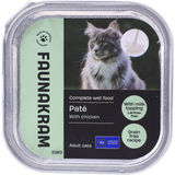 Faunakram Kattmat Paté Kyckling & Mjölk