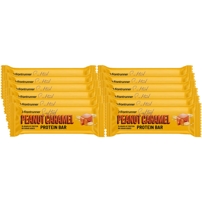 Frontrunner Proteinriegel Salted Peanut, 12er Pack