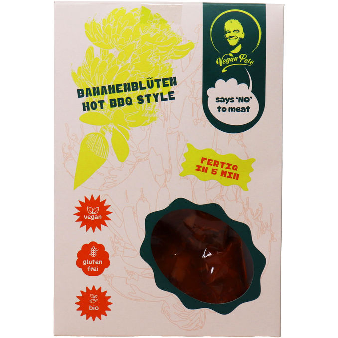 Vegan Pete BIO Bananenblüten Hot BBQ Style
