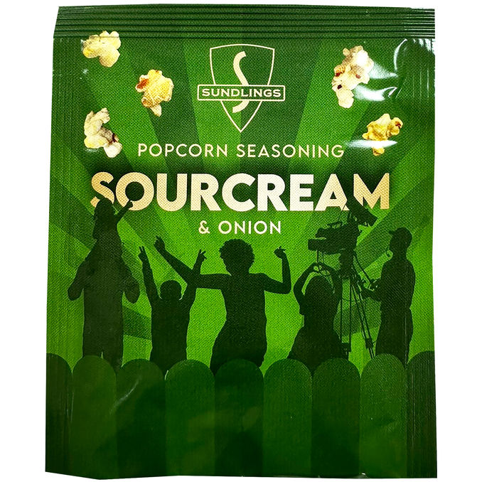 5 x Popcornkrydda Sourcream & Onion Sundlings | 5 x 15 g