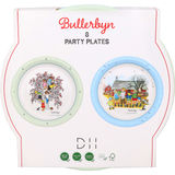 DesignHouse 95 Bullerbyn Papperstallrikar 23 cm 8-pack