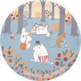 Moomin Bricka Rund Mumin Skog