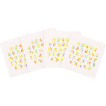 Mumi Alfabet Coasters 4-pak