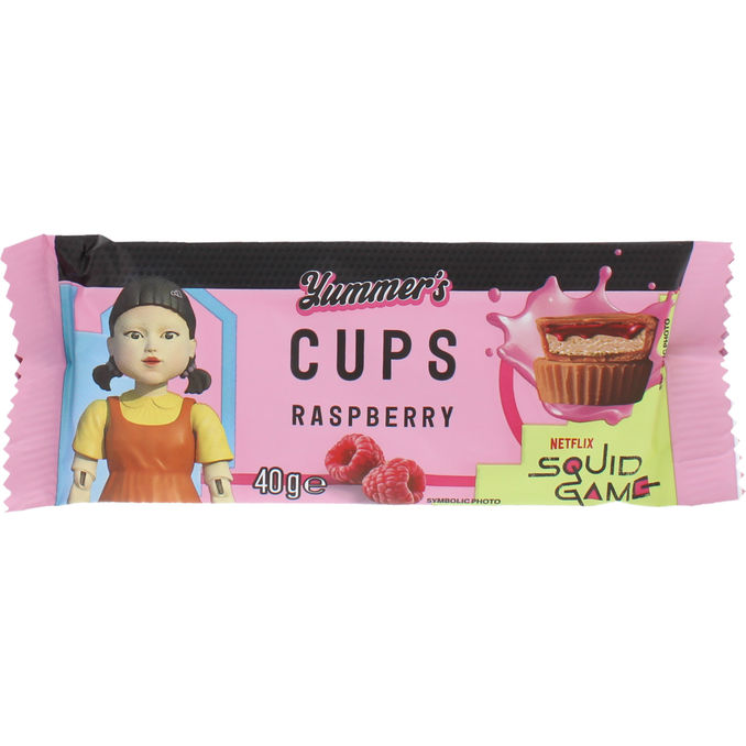 Cups Choklad & Hallon Squid Game