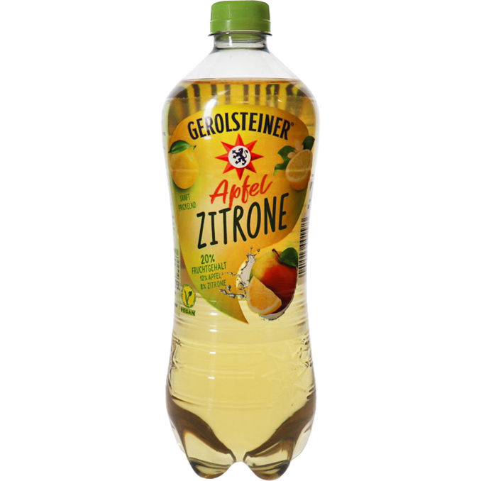 Gerolsteiner Apfel-Zitronenschorle (EINWEG) zzgl. Pfand