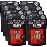 Mindestens haltbar bis: 26.08.2026 Crave Hundesnack Highprotein Rind, 8er Pack