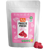 Pol's Freeze Fresh Gefriergetrocknete Himbeeren Fruchtchips, Maxi Pack