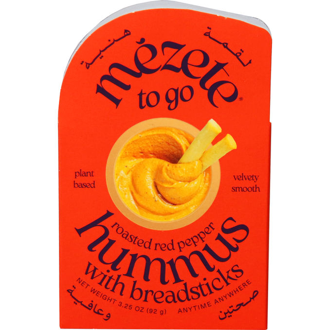 mezete Hummus Geröstete Paprika