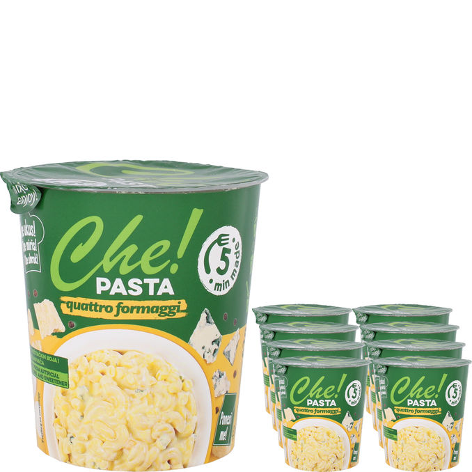 CHE Snackpasta Quattro Formaggi 8-pak