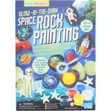 4M Pysselset Glow Space Rock Painting