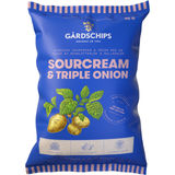 Gårdschips Chips Sourcream Triple Onion Mini