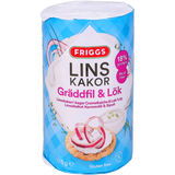 Friggs Linskakor Gräddfil & Lök