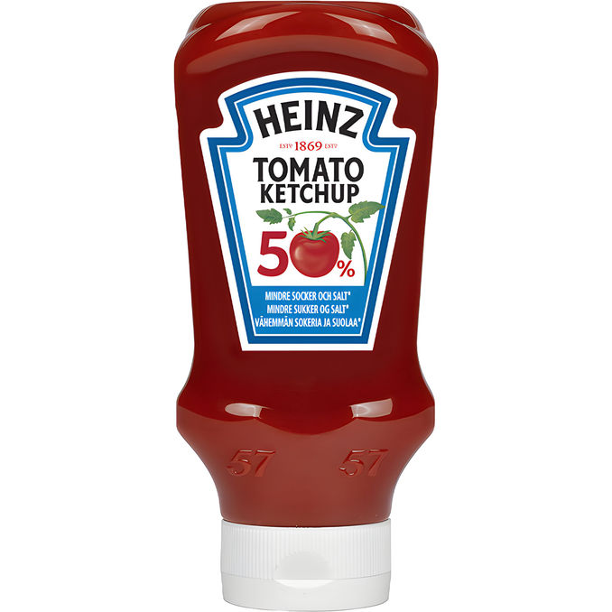 Heinz Tomaattiketsuppi 50% Vähemmän Suolaa & Sokeria