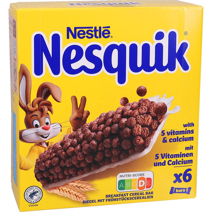 Nestlé Frukostbar Nesquik 6-pack
