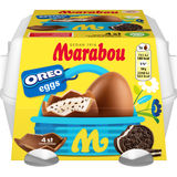 Bäst före: 2026-07-31 Marabou Oreo Påsk Ägg 4-pack