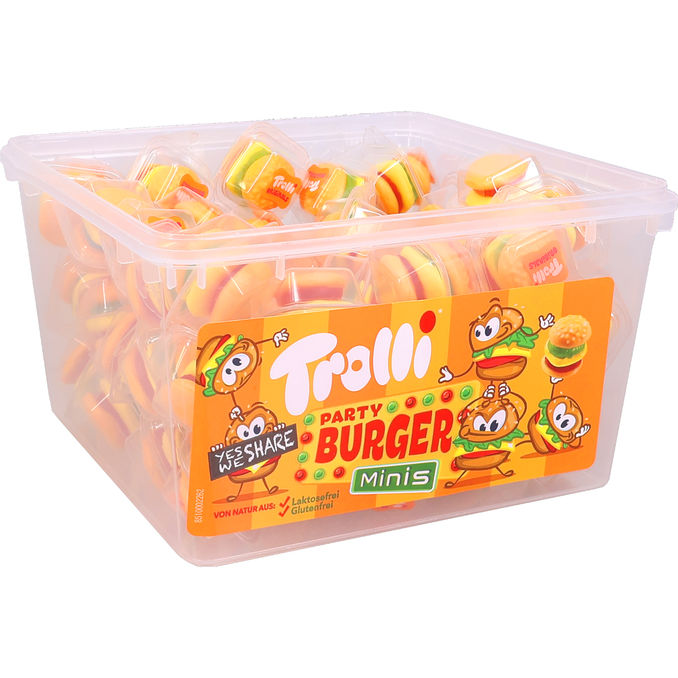 Burger Minis Vingummier 60 Stk