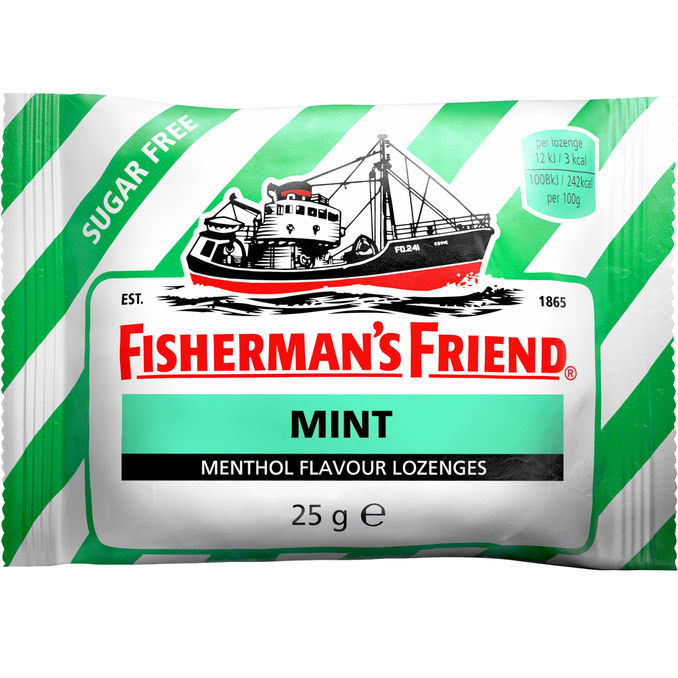 Fisherman's Friend Fishermans Friend Mint Sockerfri