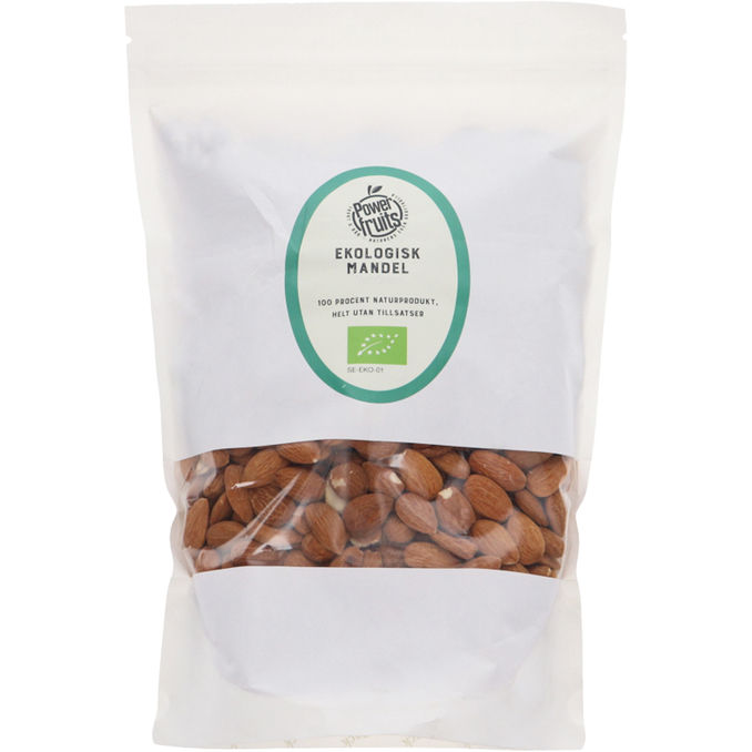 Powerfruits Øko Mandler 1 kg