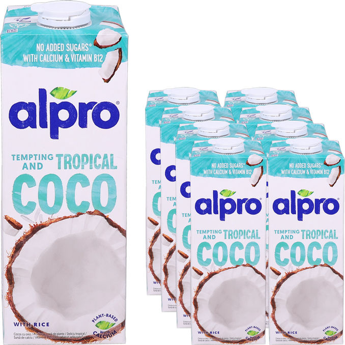 Alpro Dryck Tropical Coco 8-pack