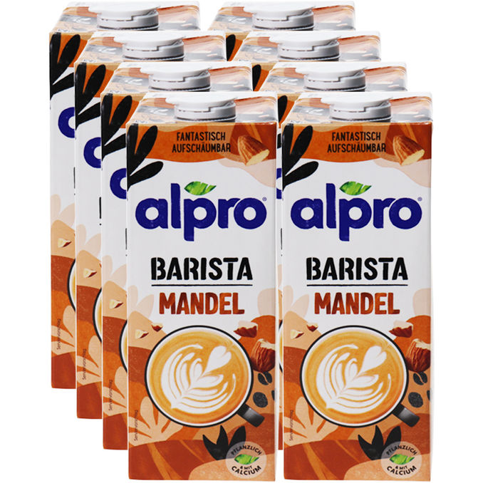Alpro Barista Mandeldrink, 8er Pack