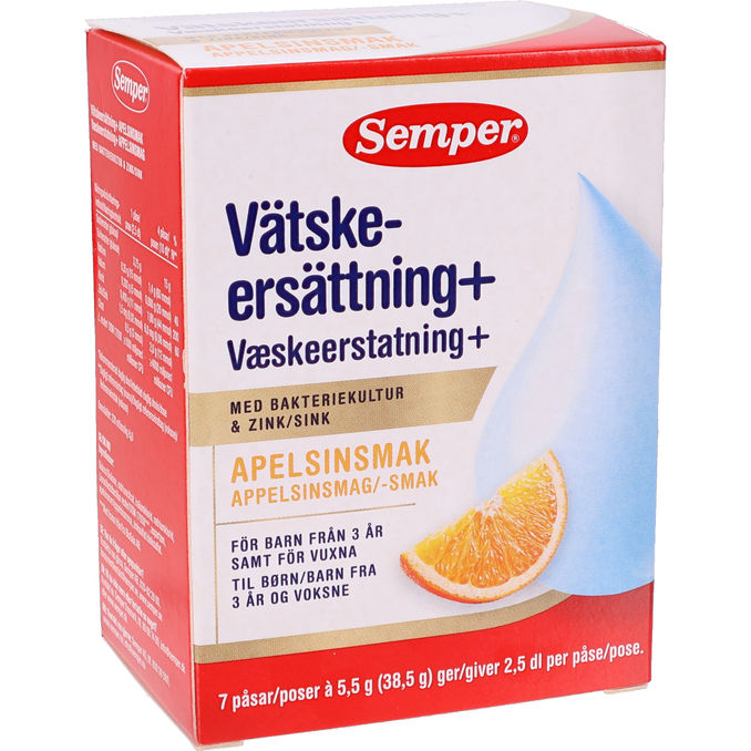 Semper Væskeerstatning Appelsin