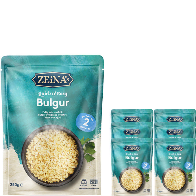 Zeinas Bulgur Quick n' Easy 6-pack