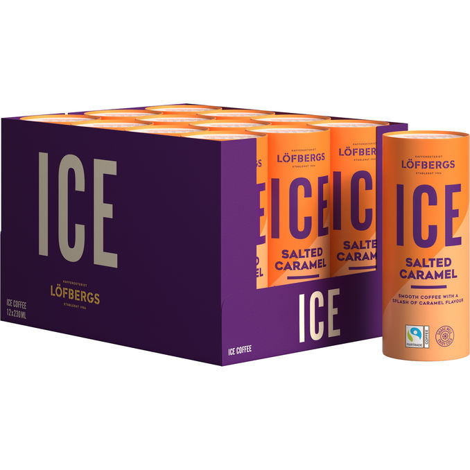 Löfbergs Maitokahvijuomat Salted Caramel 12kpl