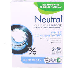 Neutral Vaskepulver Hvid Vask
