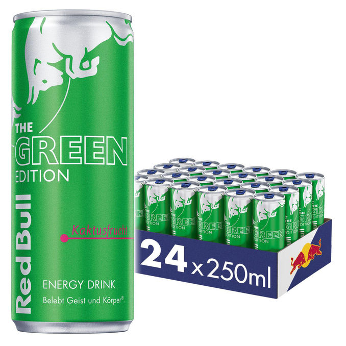 Red Bull Green Edition Kaktusfrucht, 24er Pack (EINWEG) zzgl. Pfand