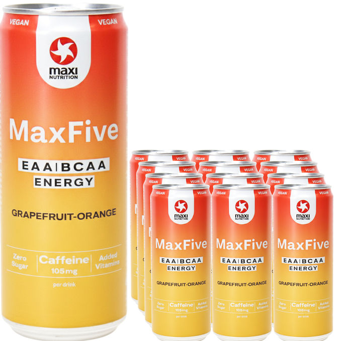 Maxi Nutrition Energydrink Grapefruit-Orange, 12er Pack (EINWEG) zzgl. Pfand