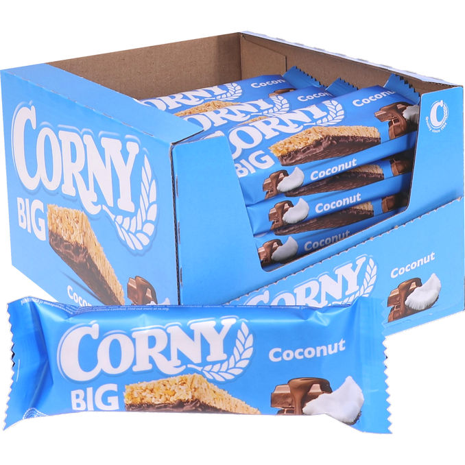 Corny Välipalapatukka Kookos & Suklaa 24-pack