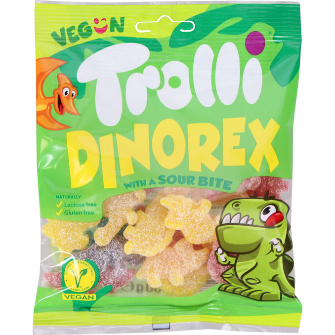 Dino Rex Xtra Sour Vingummier