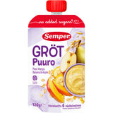 Parasta ennen: 11.03.2027 Semper Puuro Päärynä Mango Banaani & Omena