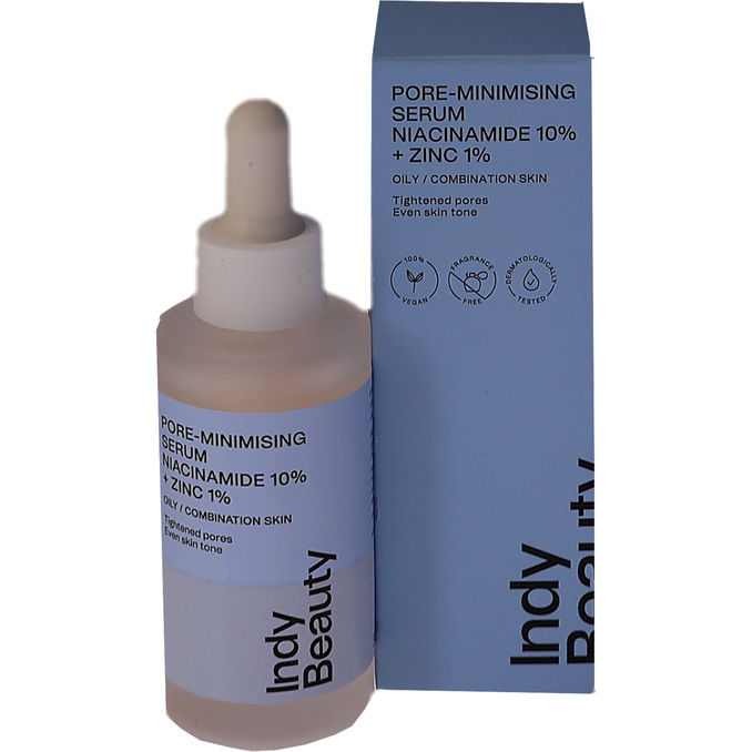 Indy Beauty Pore Minimising Serum NIACINAMID 10% + ZINC 1%