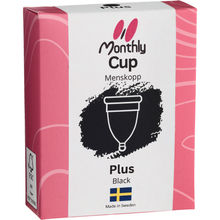 Menstruationskop Sort Plus