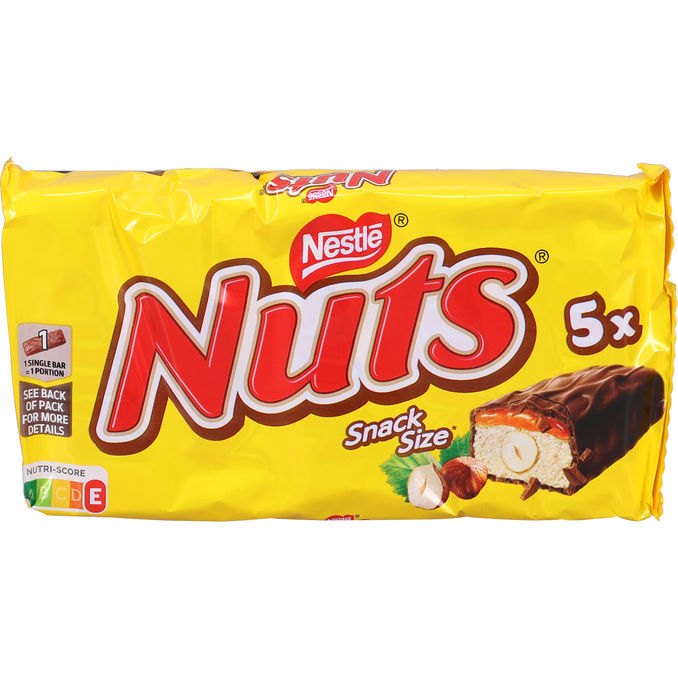 Nestle Chokladbar Nötter 5-pack