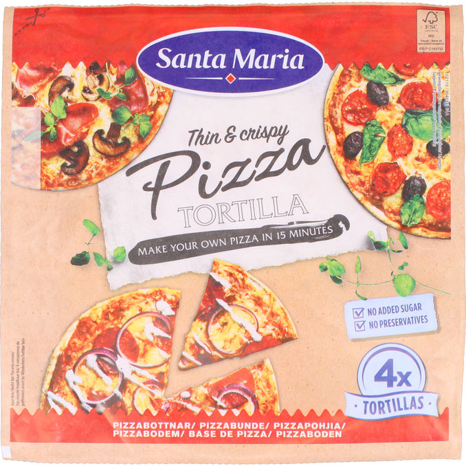 Santa Maria Pizza Tortilla