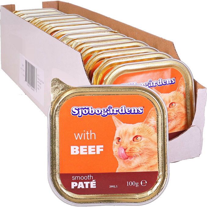 Stella Kattmat Paté Biff 16-pack