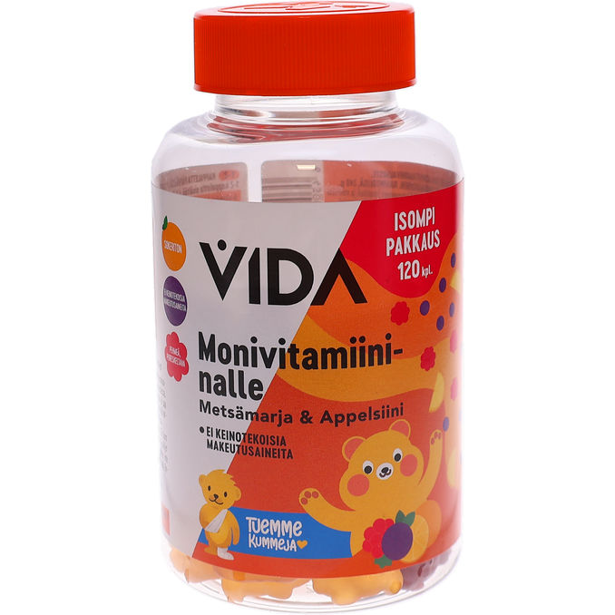 Vida Gummies Multivitamin Bär & Apelsin