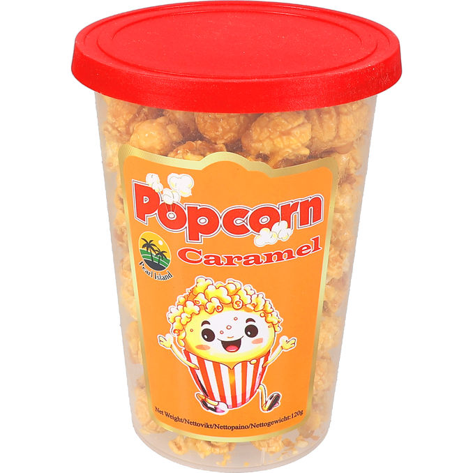 Pearl Island Snack Popcorn Karamelli