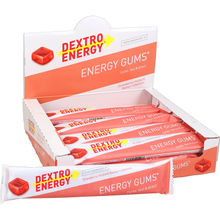 Dextro Energy Gums Jordbær/Rabarber
