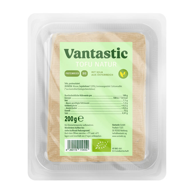 Vantastic foods BIO Tofu Natur