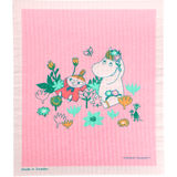 Moomin Tiskirätti Muumi Vaaleanpunainen
